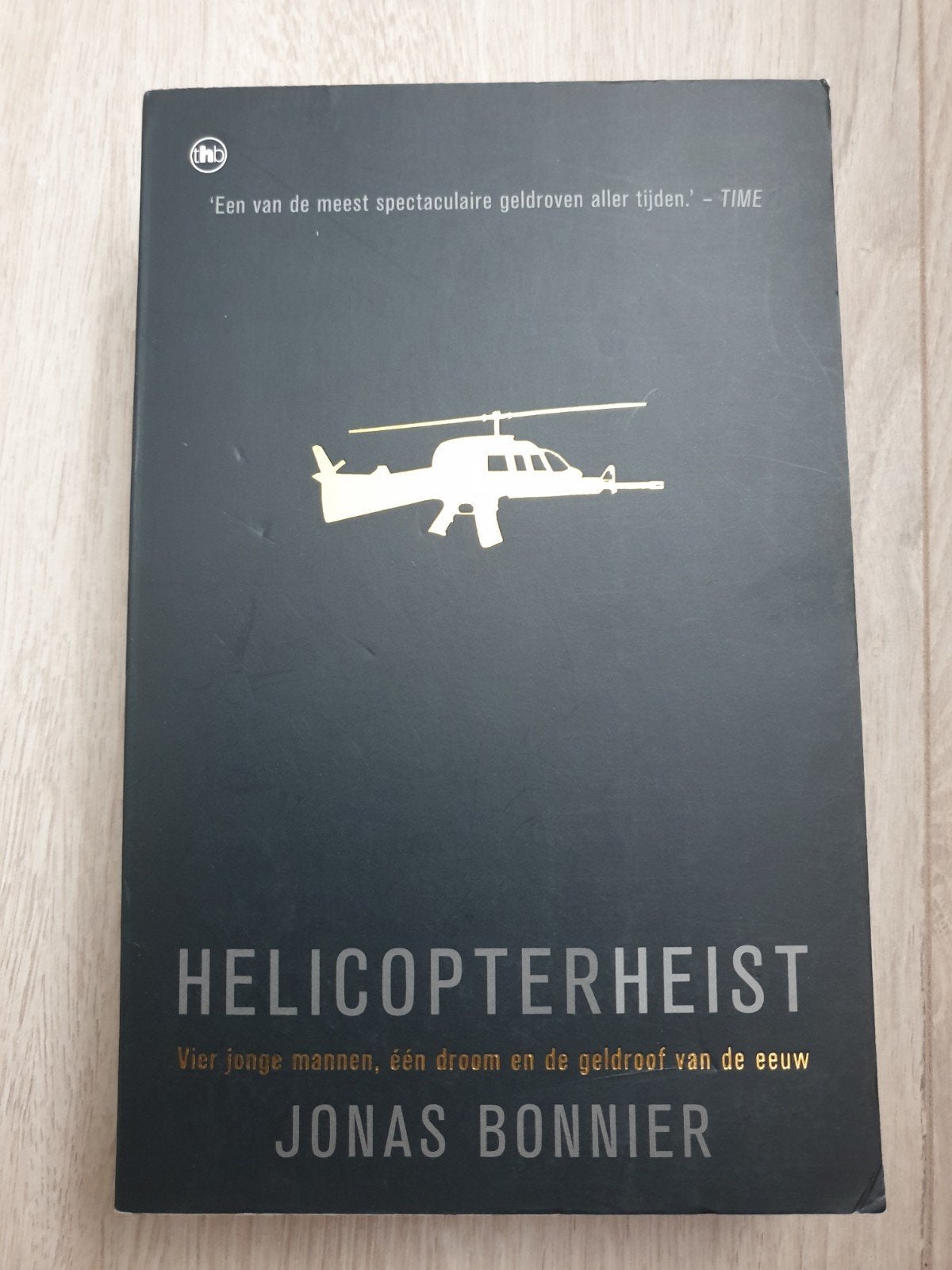 Helicopter Heist - Jonas Bonnier, Ophalen of Verzenden, Gelezen, Jonas Bonnier