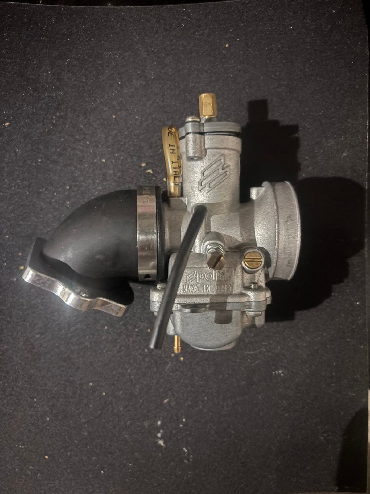 Polini CP21 carburateur + 360 spruitstuk | Zeer nette staat, Ophalen of Verzenden, Gebruikt