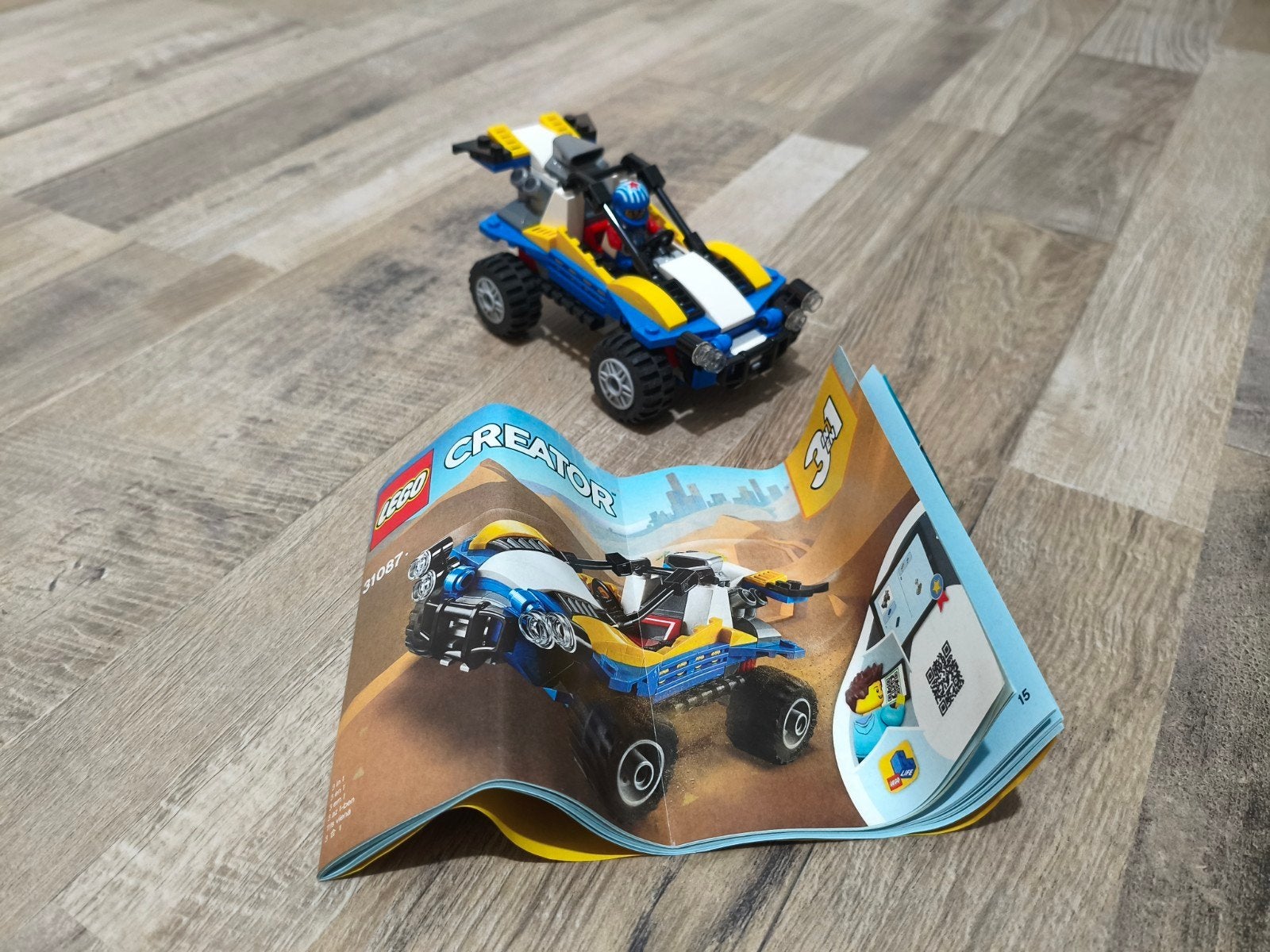 Lego Creator 3-in-1 Dune Buggy, Compleet, Lego, Ophalen of Verzenden, Zo goed als nieuw