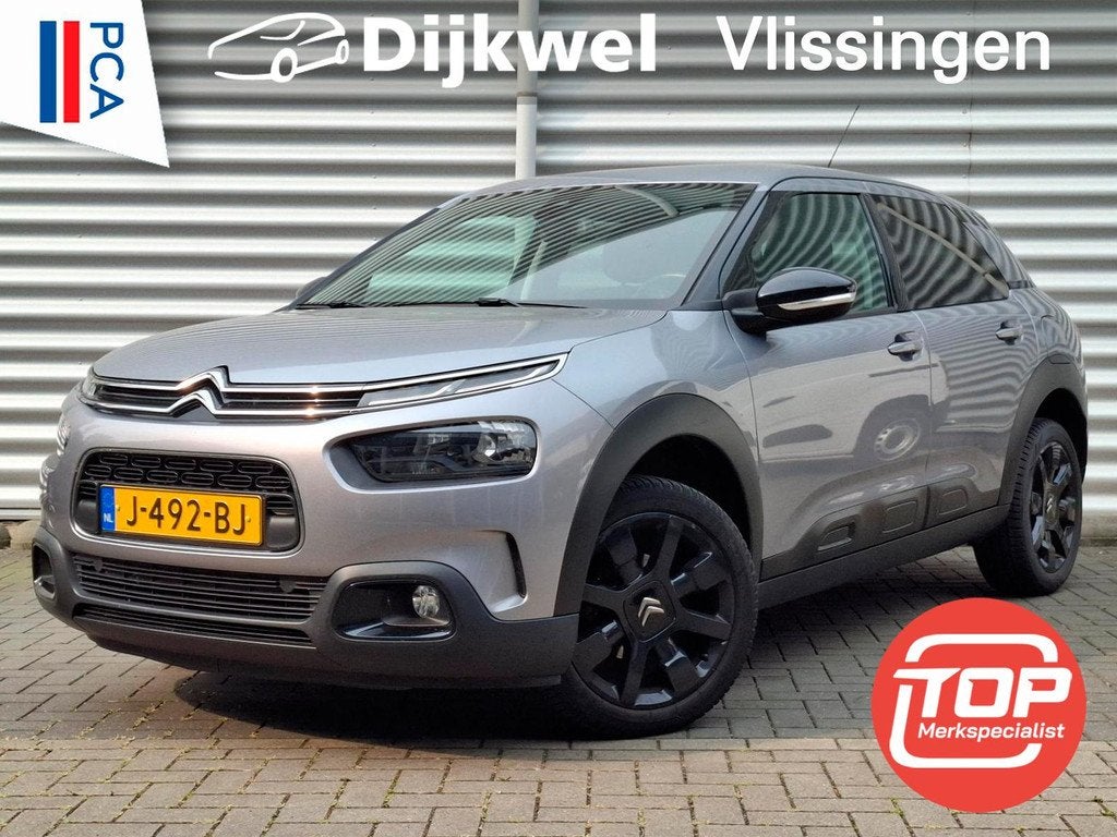 Citroen C4 Cactus 1.2 110 Shine Nav/Clim/Cam, Auto's, Citroën, 12 maanden, Stof, Gebruikt, Euro 6