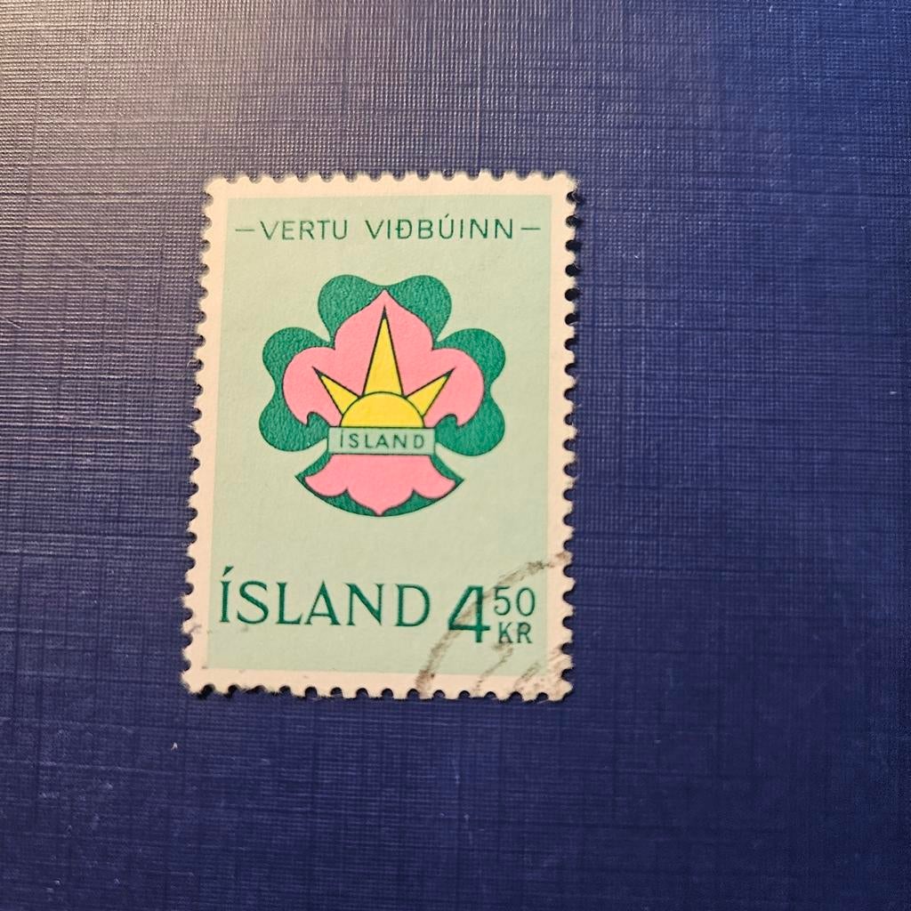 IJsland nr 379, Ophalen of Verzenden, IJsland, Gestempeld