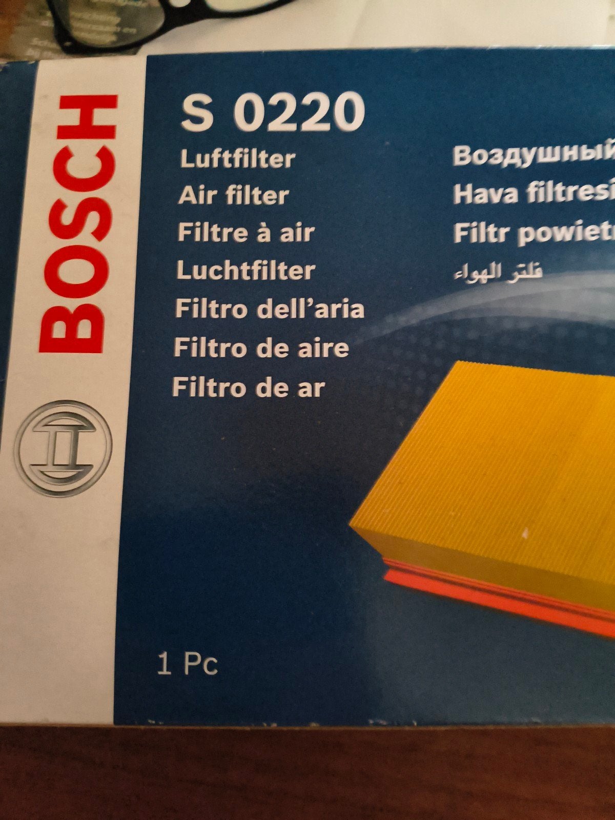 Bosch S 0220 Luchtfilter - Nieuw in doos, Ophalen of Verzenden, Nieuw, Peugeot