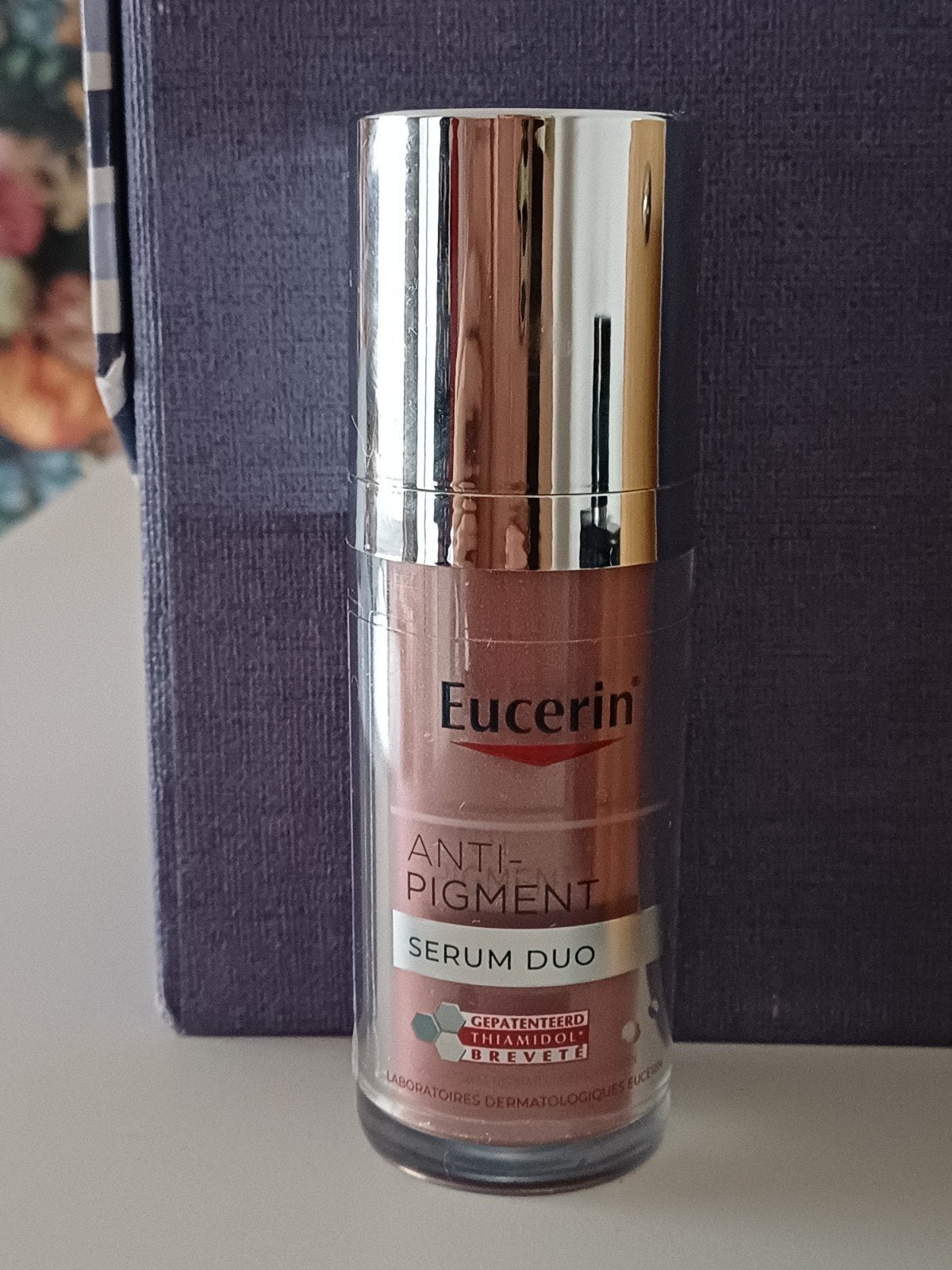 Eucerin Anti-Pigment Serum Duo - 4x gebruikt, Ophalen of Verzenden, Gebruikt, Gehele gezicht, Verzorging