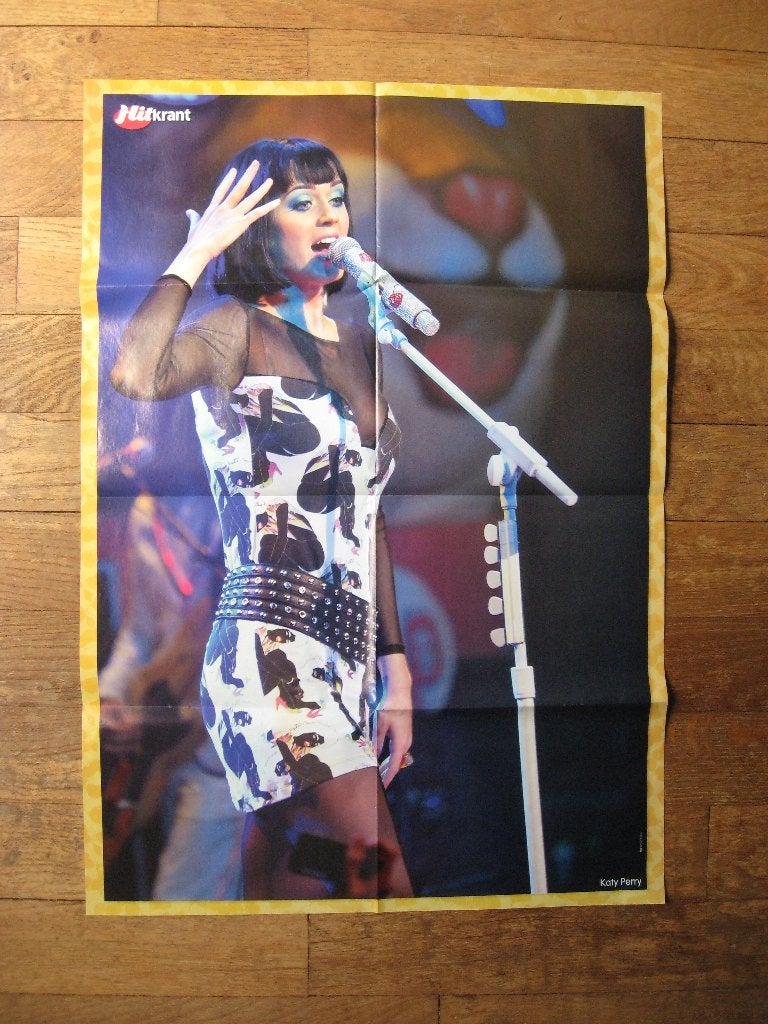 KATY PERRY posters uit diverse Hitkranten (2003-'09?), Ophalen of Verzenden, Poster, Artwork of Schilderij