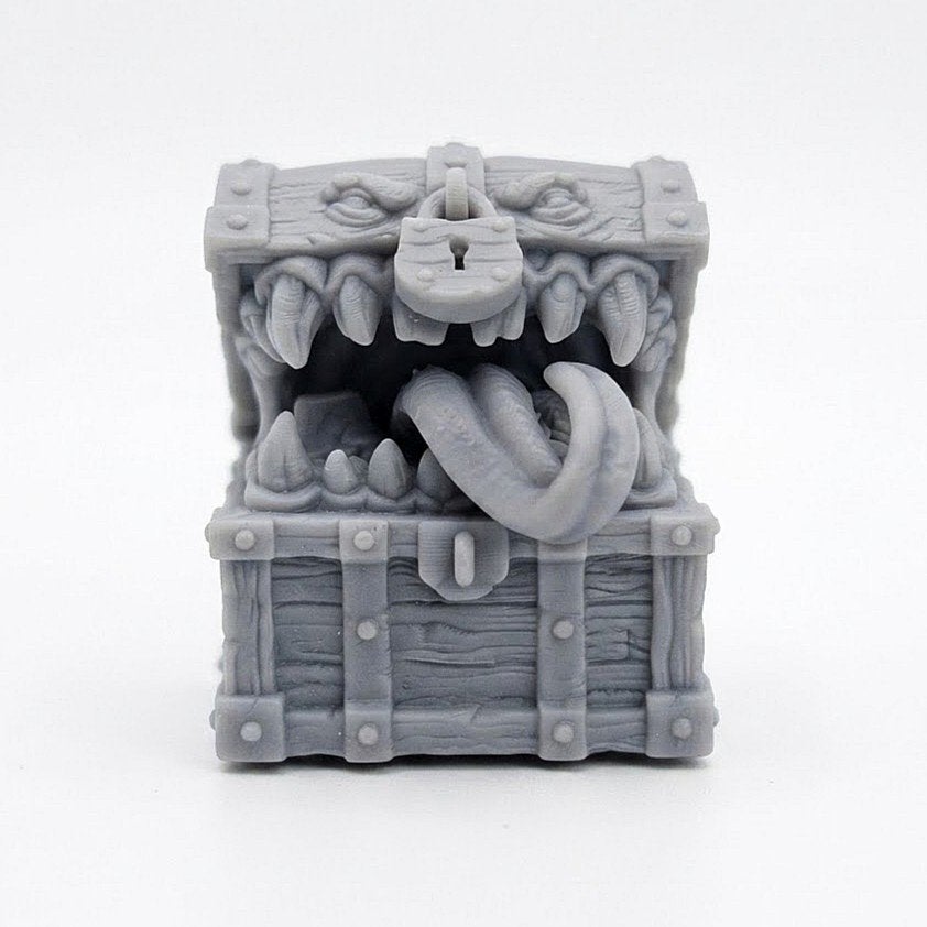 Mimic chest  Miniature D&D HQ dungeon's and dragons, Ophalen of Verzenden, Overige soorten