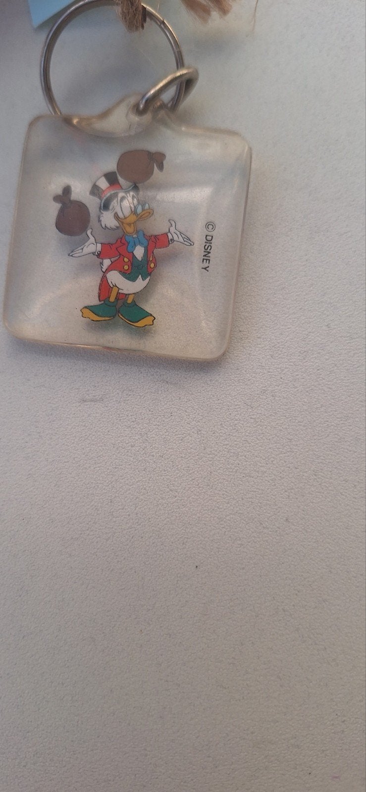 Dagobert Duck sleutelhanger Disney (8326), Verzamelen, Disney, ., Ophalen of Verzenden, Zo goed als nieuw