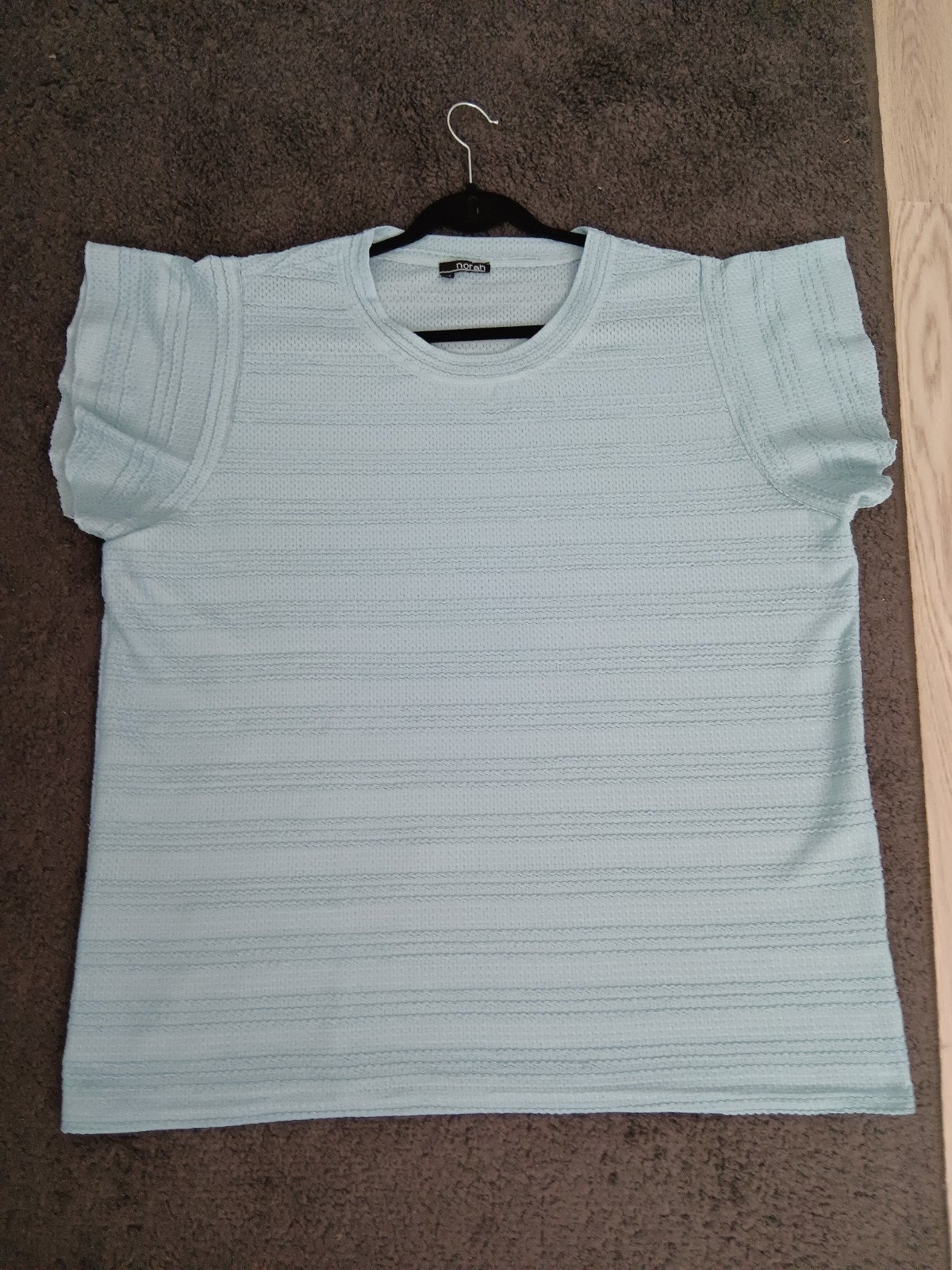 Shirt mt 48, Norah, Kleding | Dames, Ophalen of Verzenden, Zo goed als nieuw, Blauw, Shirt of Top