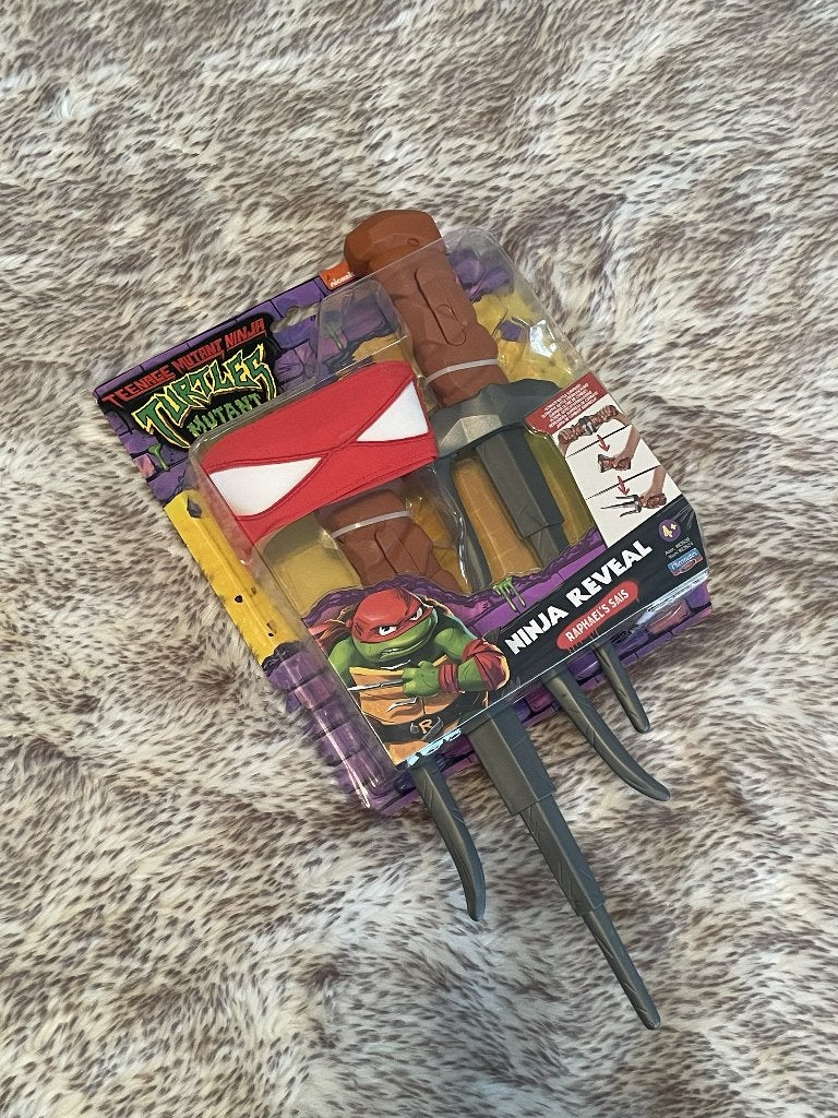 Teenage Mutant Ninja Turtles - Raphael Transforming Sai, Ophalen of Verzenden, Nieuw