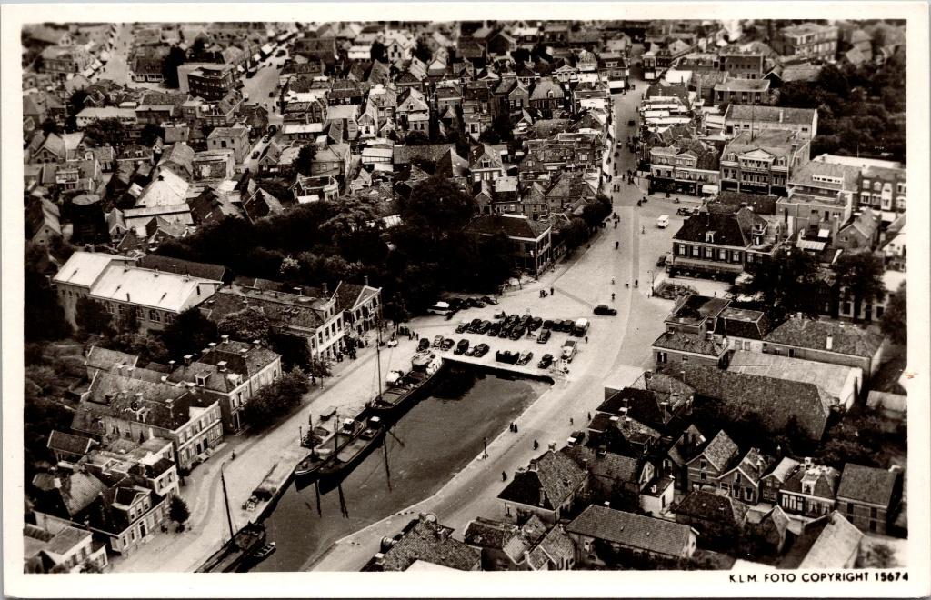 Assen Luchtopname - 5 ansichtkaarten, Verzenden, 1960 tot 1980, Ongelopen, Drenthe