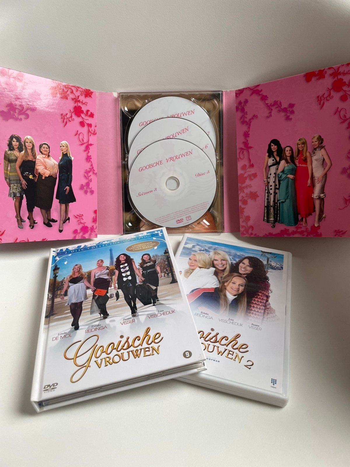 Dvd’s Gooische vrouwen , de complete serie , de franse reis, Ophalen of Verzenden, Gebruikt, Komedie