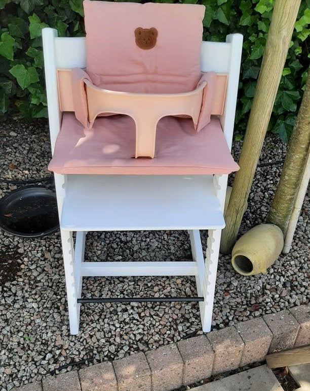 Stokke Tripp Trapp kinderstoel Wit., Ophalen, Zo goed als nieuw, Meegroeistoel