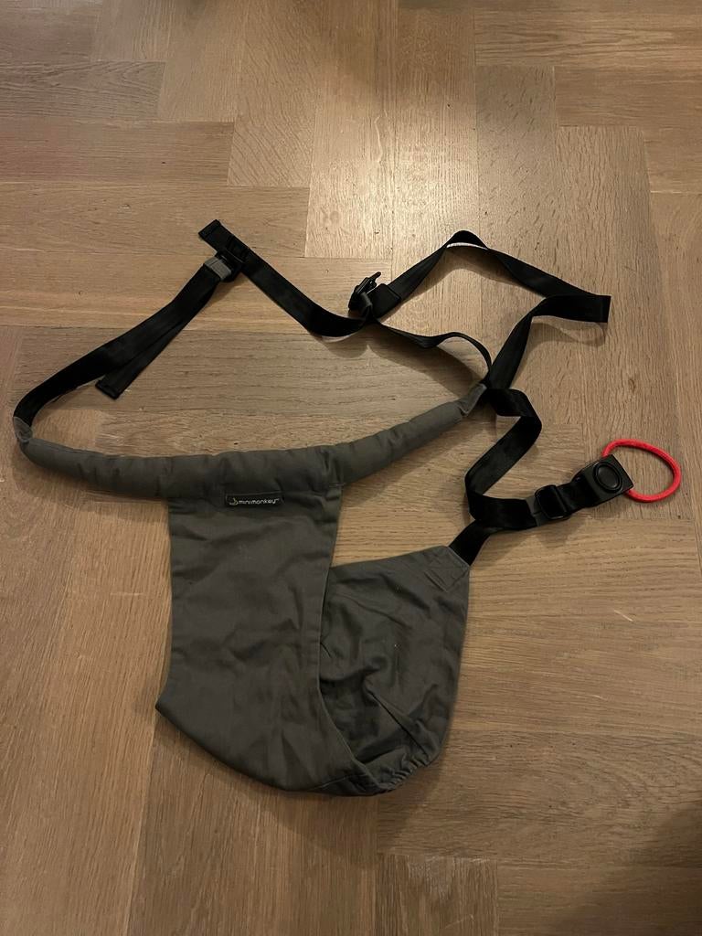 Minimonkey Minichair - Draagbaar Kinderstoeltje, Ophalen, Gebruikt, Overige typen, Gordel(s)