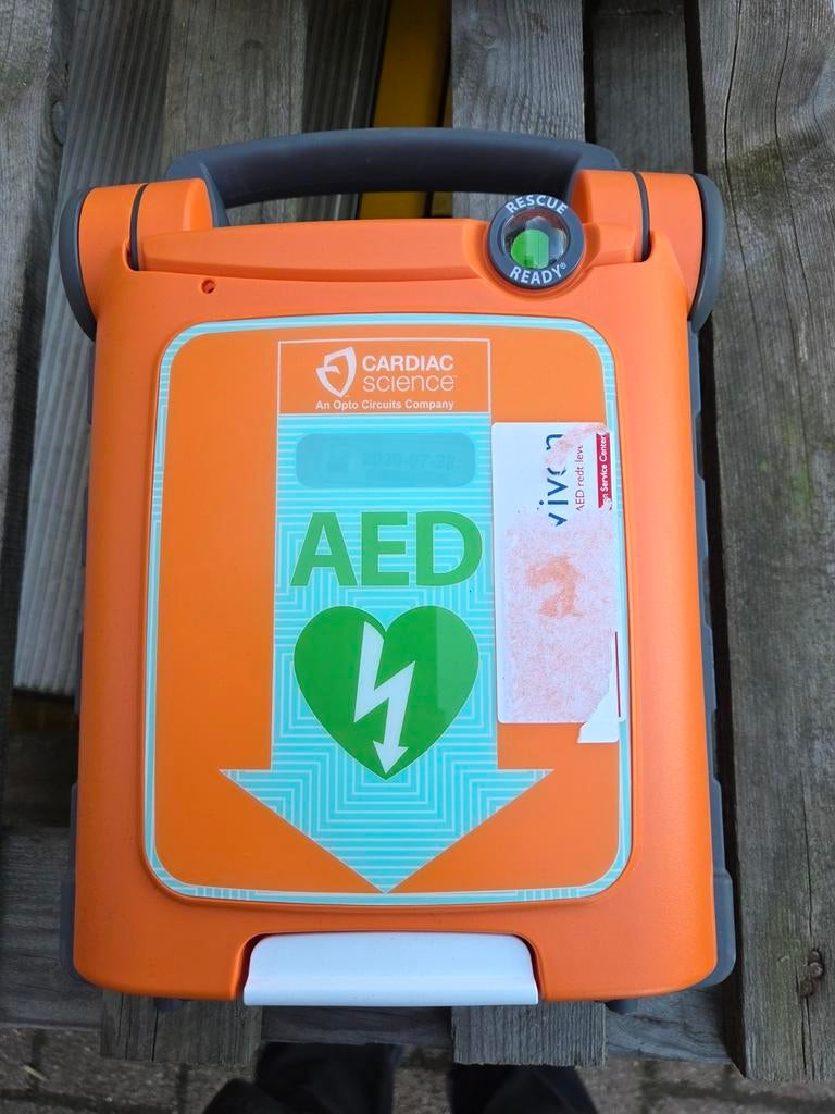 Cardiac science g5 AED Defibrillator ehbo bhv reanimatie, Gebruikt, Ophalen of Verzenden, Science, G5