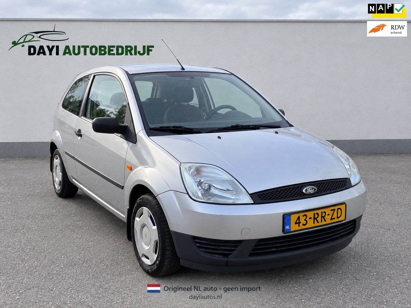 Ford Fiesta 1.3 Style, 3e eig afk, Geen import, Nap,, 1299 cc, Stof, 4 cilinders, Origineel Nederlands