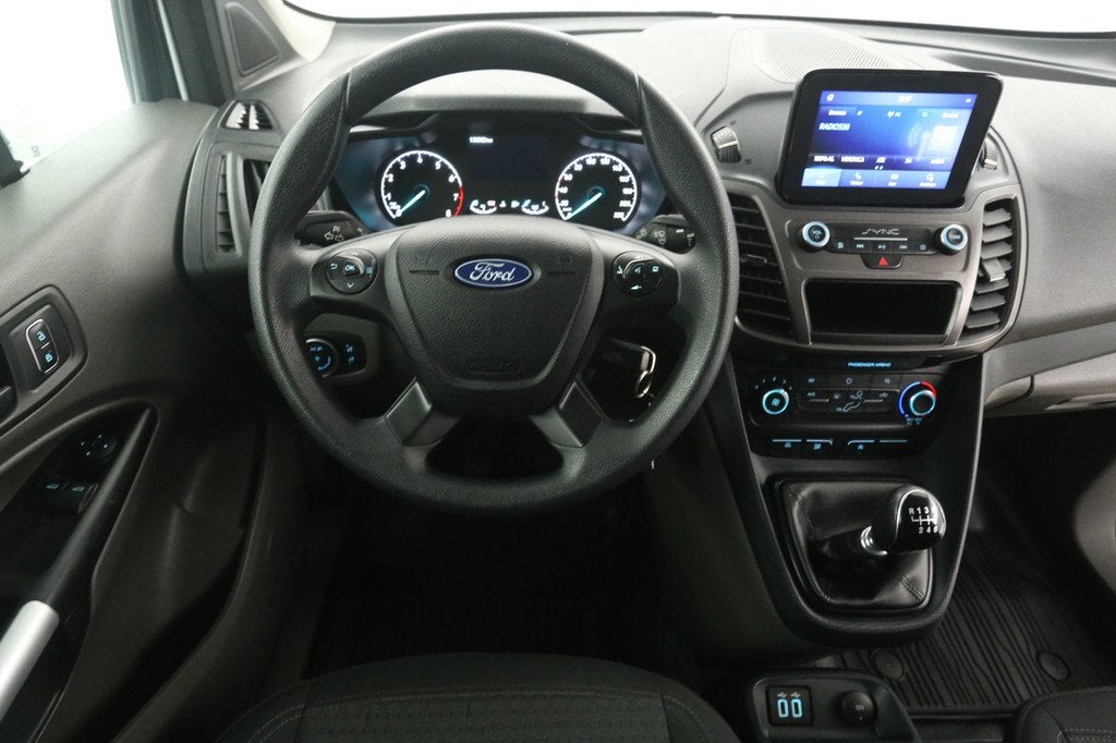 Ford Transit Connect Ecoboost | 100PK | Benzine | Airco | Ca, Auto's, Bestelauto's, Voorwielaandrijving, Gebruikt, Euro 6, 1407 kg