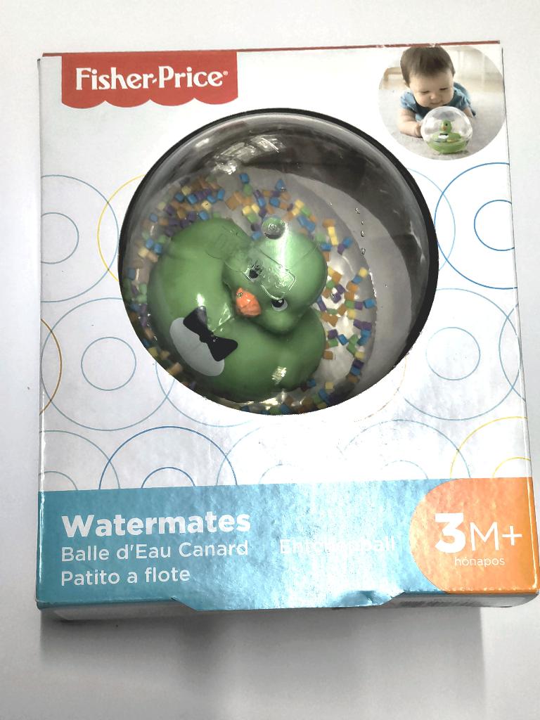 Fisher Price Watermates Badeendje In Waterbal div. kleuren, Overige typen, Nieuw, Ophalen of Verzenden, Mattel Europe BV