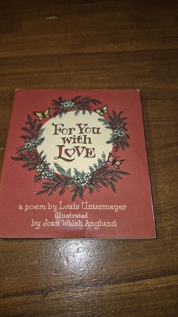 For You with Love by Louis Untermeyer, Ophalen of Verzenden, Zo goed als nieuw, Onbekend, Eén auteur