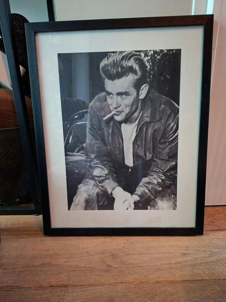 James dean, Ophalen of Verzenden, Minder dan 50 cm, Print