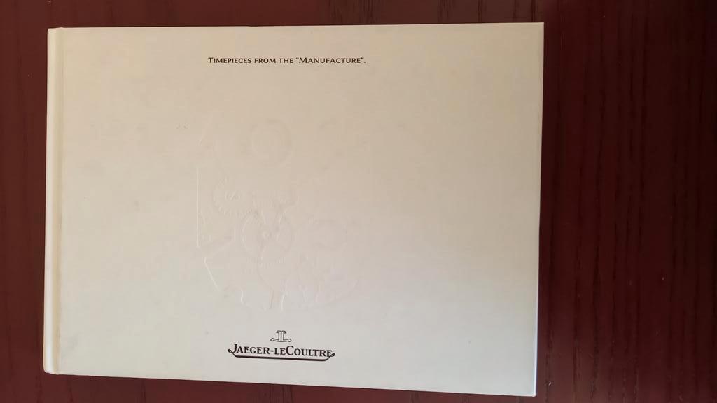 Jaeger-LeCoultre 'Timepieces from the Manufacture' Boek, Ophalen of Verzenden, Zo goed als nieuw, Jaeger-LeCoultre