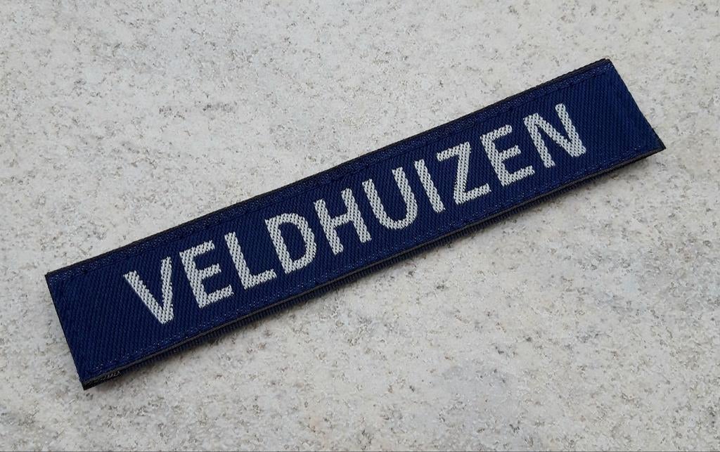 Naambandje gevechtstenue Koninklijke Marechaussee, Verzenden, Marechaussee, Nederland, Embleem of Badge