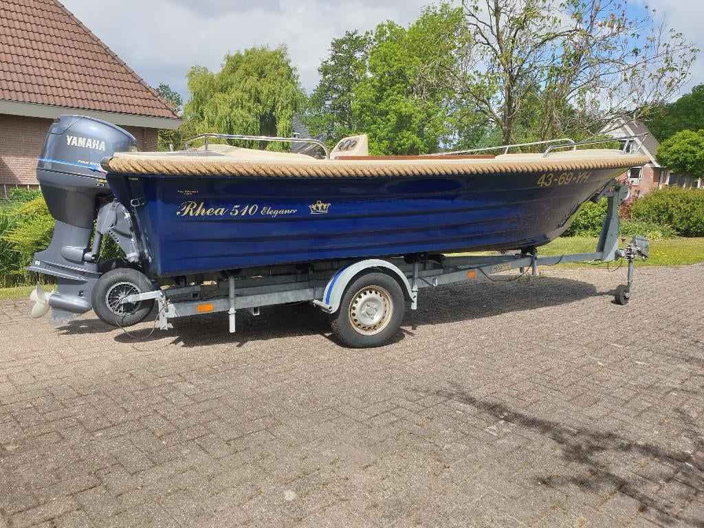 Rhea 510 Elegance  (Nederlandse kwaliteit, CE -keur), Watersport en Boten, Sloepen, Ophalen, Gebruikt, Rhea, Rondzit