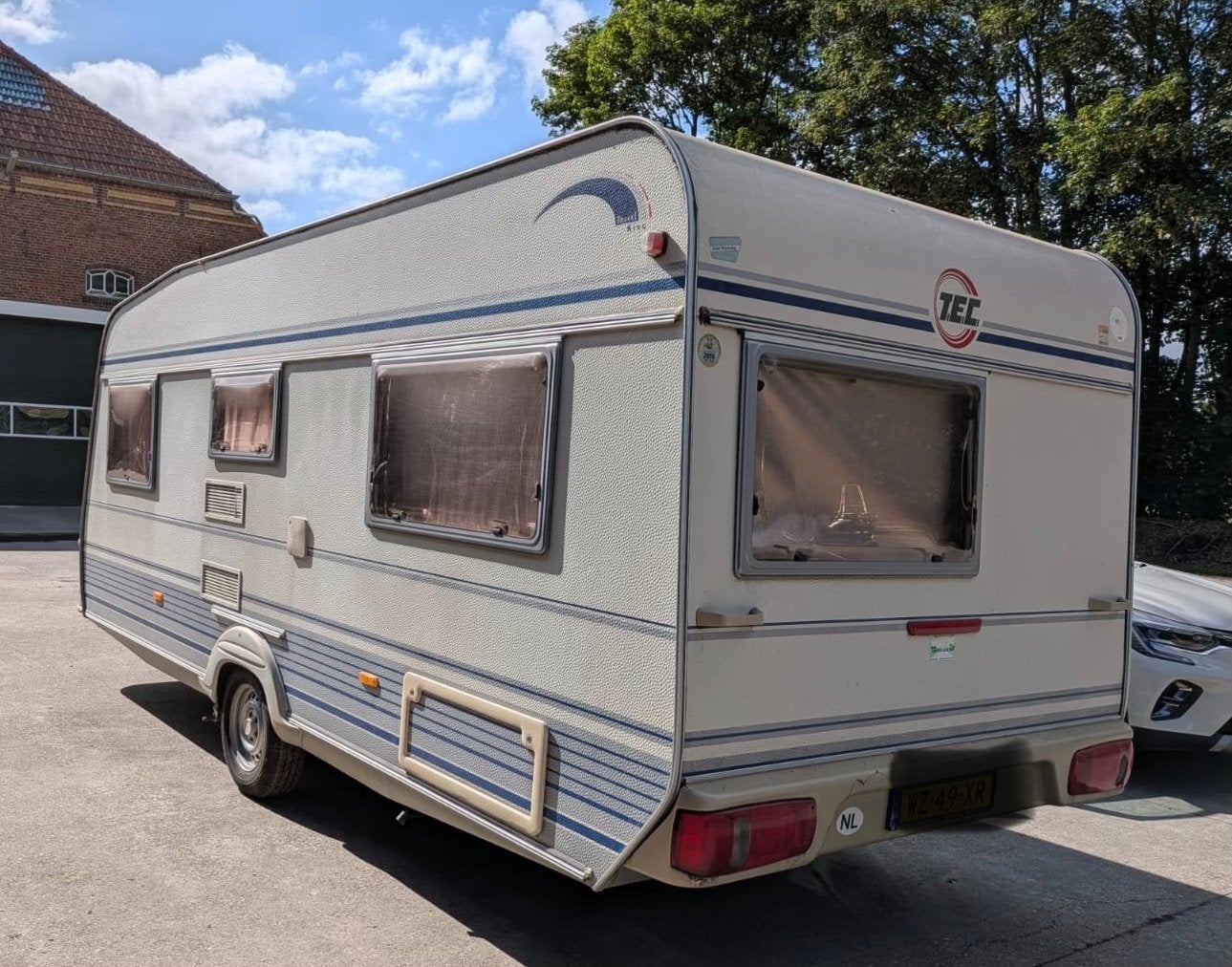 TEC Travel King 510 TDF uit 2001 met luifel, T.E.C., Rondzit, Particulier, Luifel