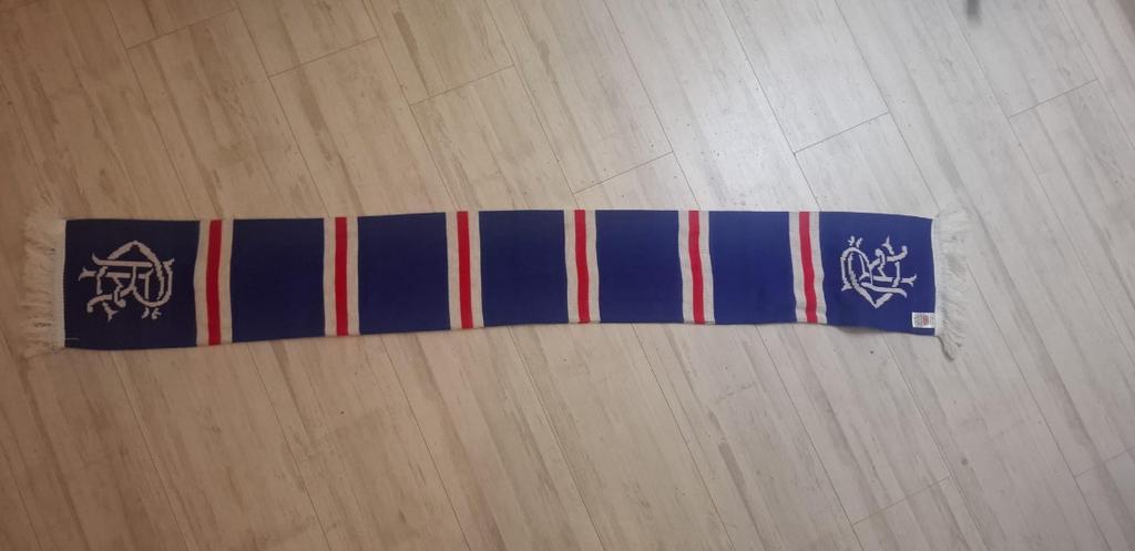 Rangers FC sjaal, Ophalen of Verzenden, Zo goed als nieuw, Buitenlandse clubs, Vaantje of Sjaal