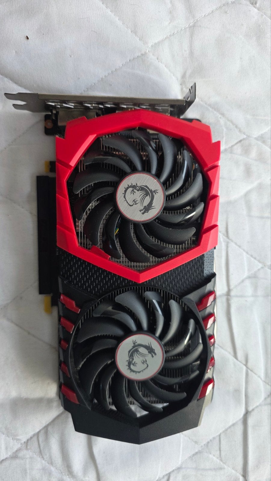 MSI GTX 1050 Ti Gaming X 4G - Werkende Videokaart, Computers en Software, Ophalen, PCI-Express 3, Gebruikt, HDMI