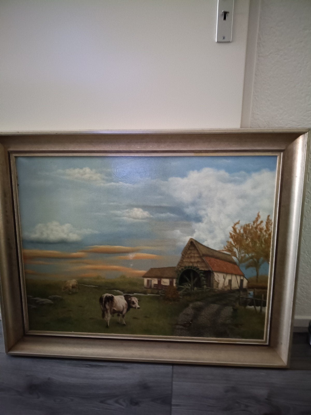 Schildery op doek, Antiek en Kunst, Kunst | Schilderijen | Klassiek, Ophalen