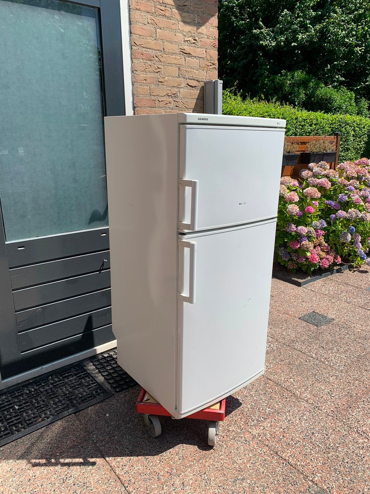 Koel/ vries kast, Witgoed en Apparatuur, Koelkasten en IJskasten, Ophalen, Gebruikt, 200 liter of meer, Met aparte vriezer