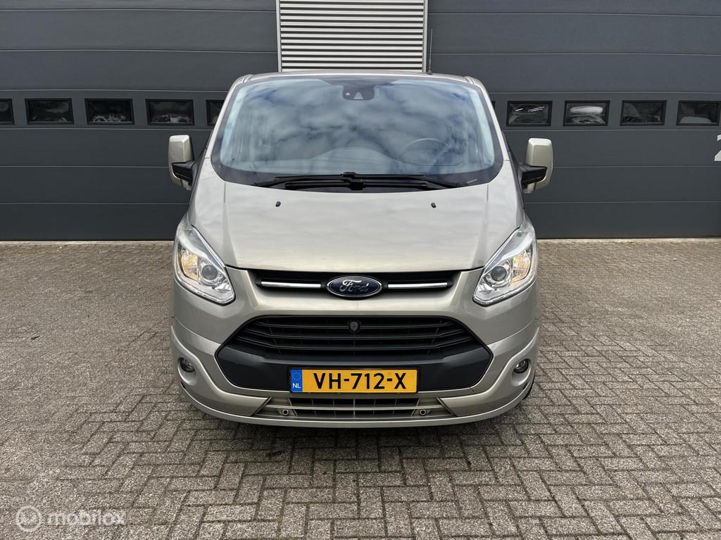 Ford Transit Custom 330 2.2 TDCI L2H1 Limited DC, Voorwielaandrijving, Euro 5, Stof, Gebruikt