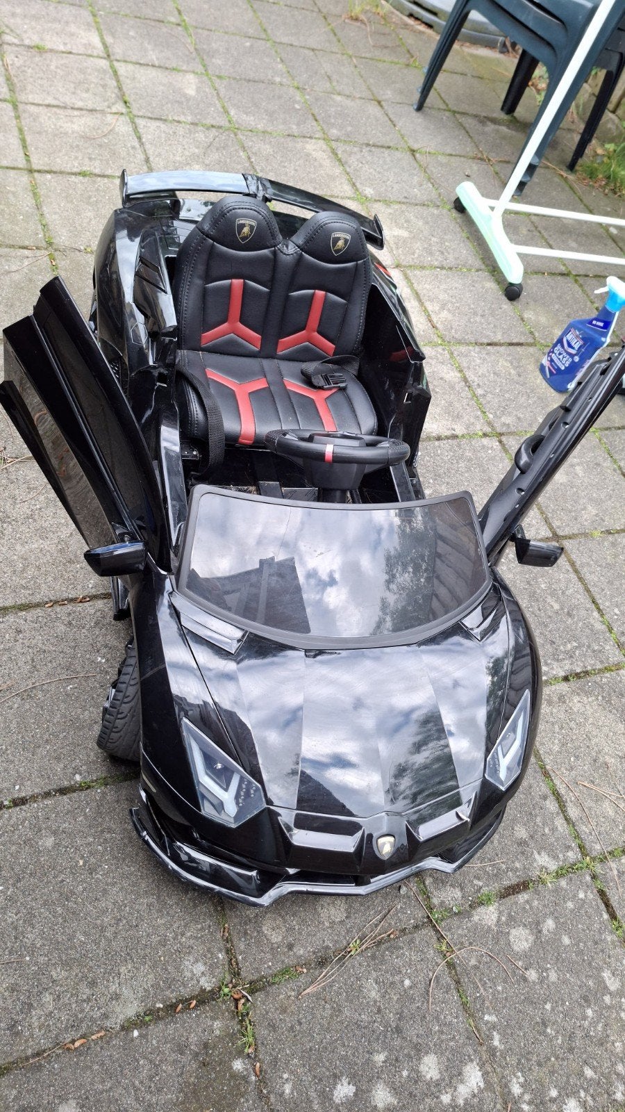 Lamborghini elektrische kinderauto - Zo goed als nieuw, Kinderen en Baby's, Ophalen