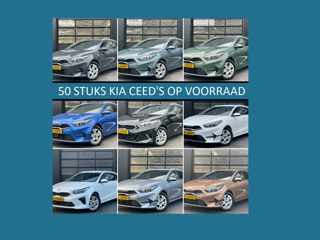 Kia Ceed Sportswagon 1.0 T-GDi DynamicLine|APPLE CARPLAY, AN, Auto's, Voorwielaandrijving, Gebruikt, Zwart, Wit