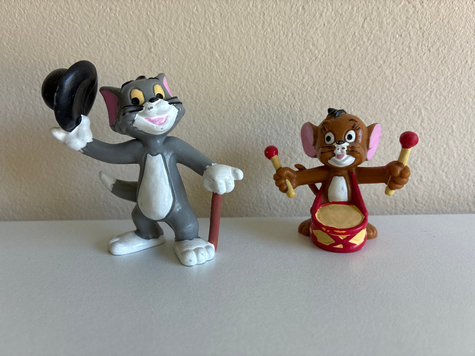 Vintage Tom en Jerry beeldjes - Bully 1967 MGM, Ophalen of Verzenden, Gebruikt