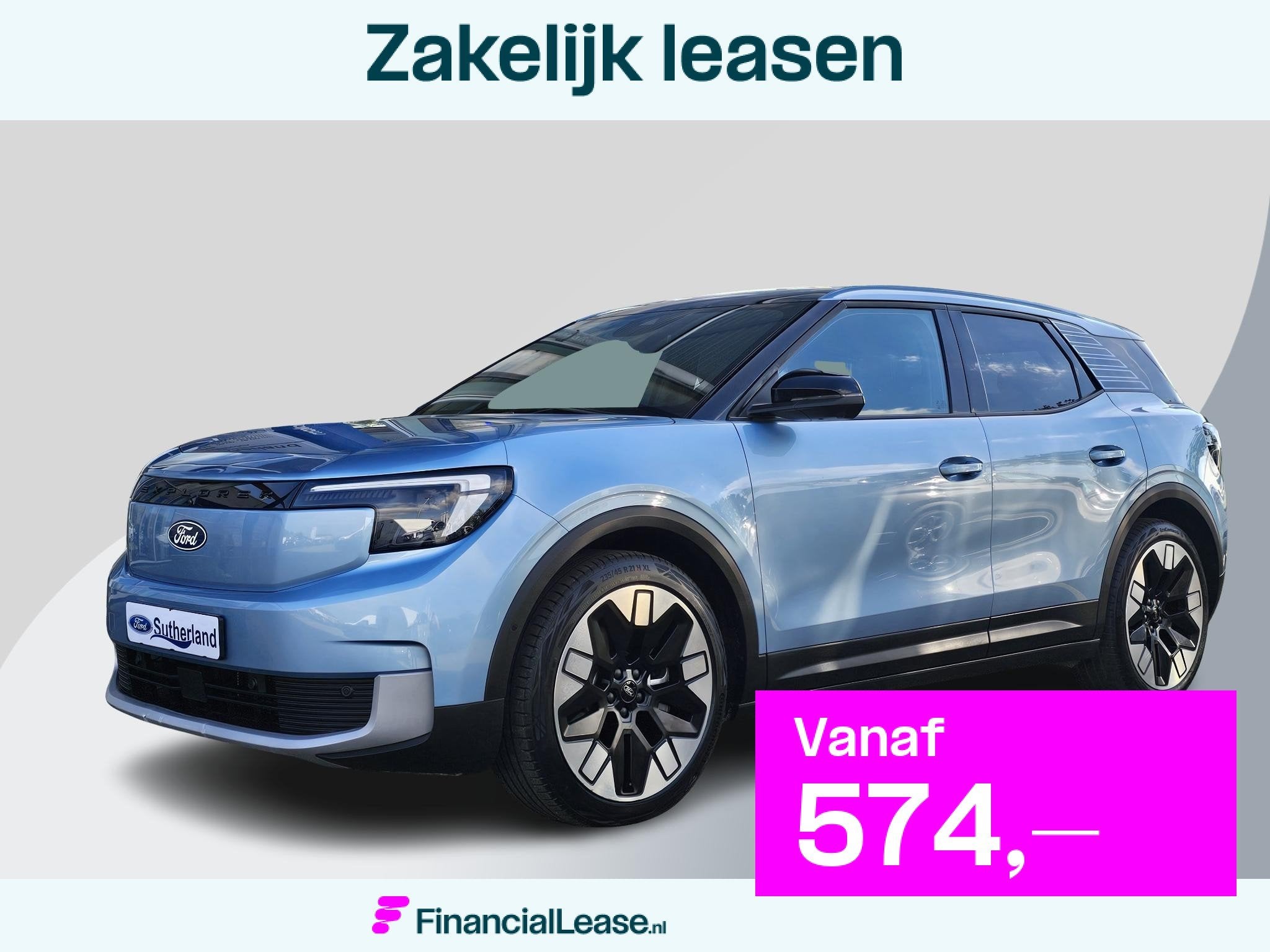 Ford Explorer Premium Extended Range RWD 77 kWh 286pk | Driv, Automaat, Achterwielaandrijving, Gebruikt, Zwart