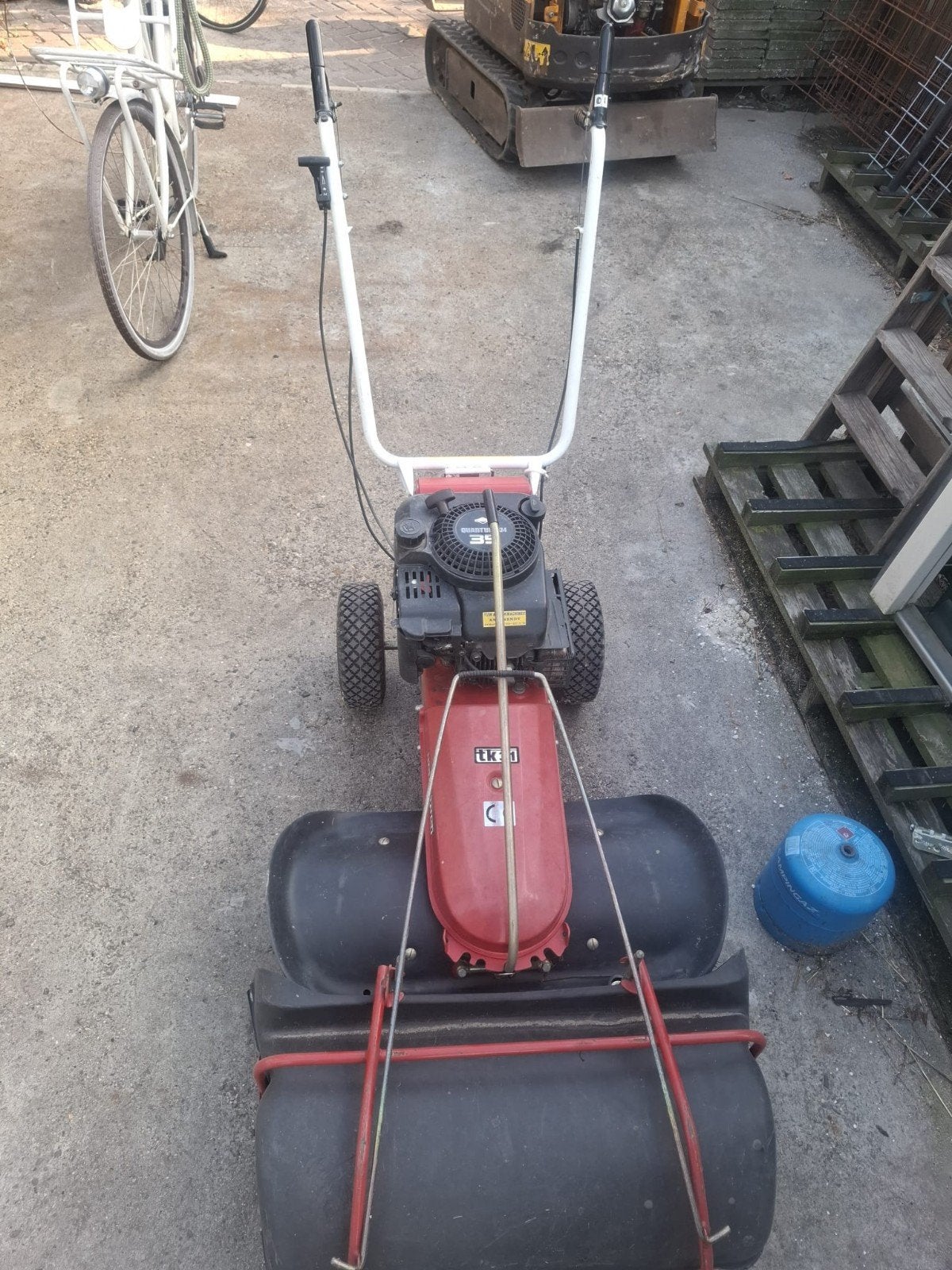 Tielbürger TK31 Veegmachine 80 cm breed, Ophalen, Gebruikt, Tielbürger
