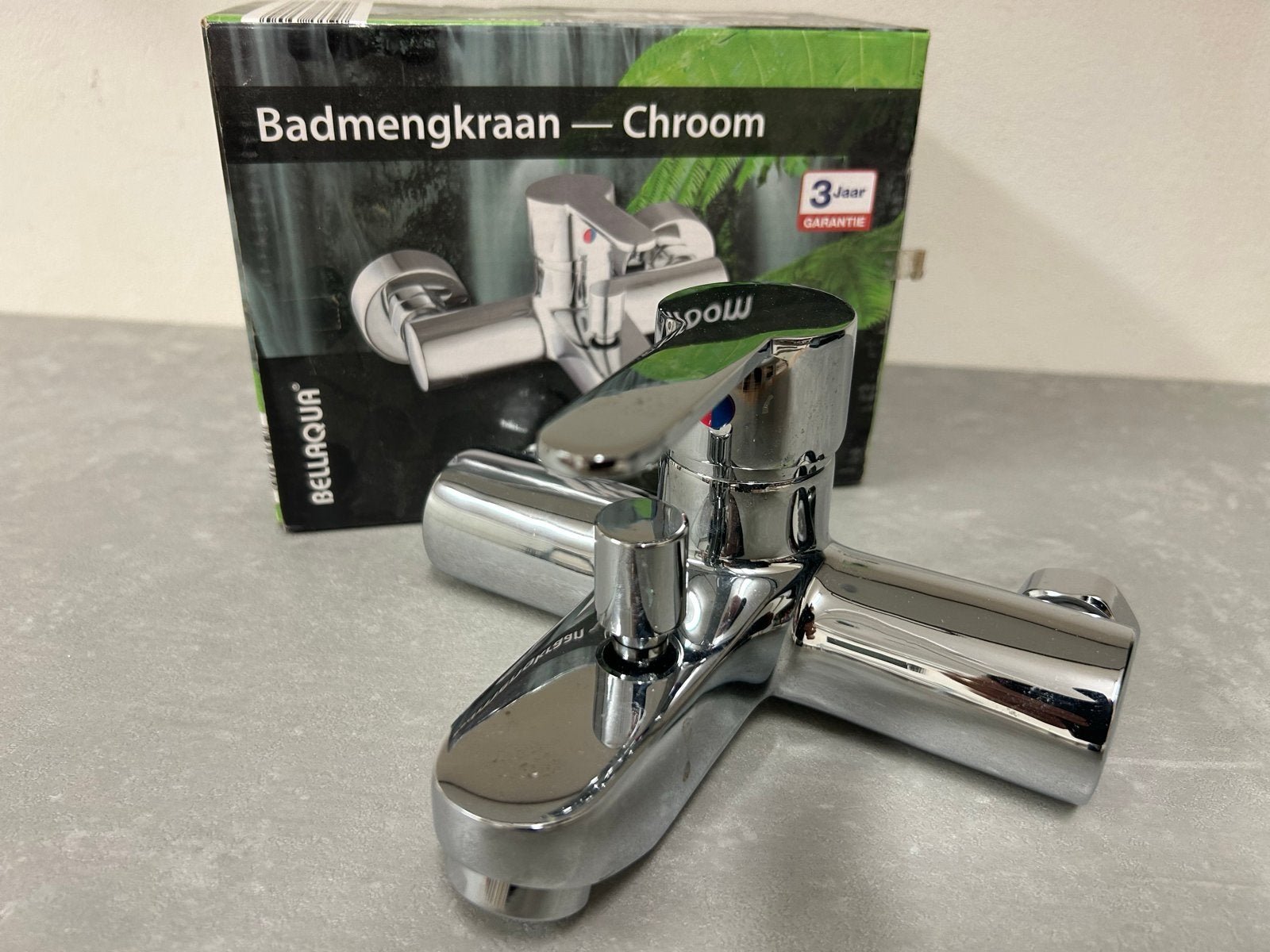 BellAqua Badmengkraan Chroom - Nieuw in doos, Ophalen, Nieuw, Chroom, Kraan