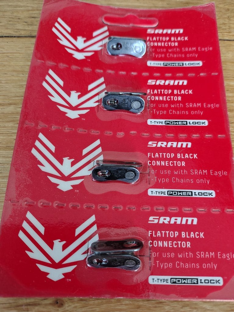 SRAM Eagle Flattop Black Connector T-Type Missing Link Nieuw, SRAM, Overige typen, Onbekend, Nieuw