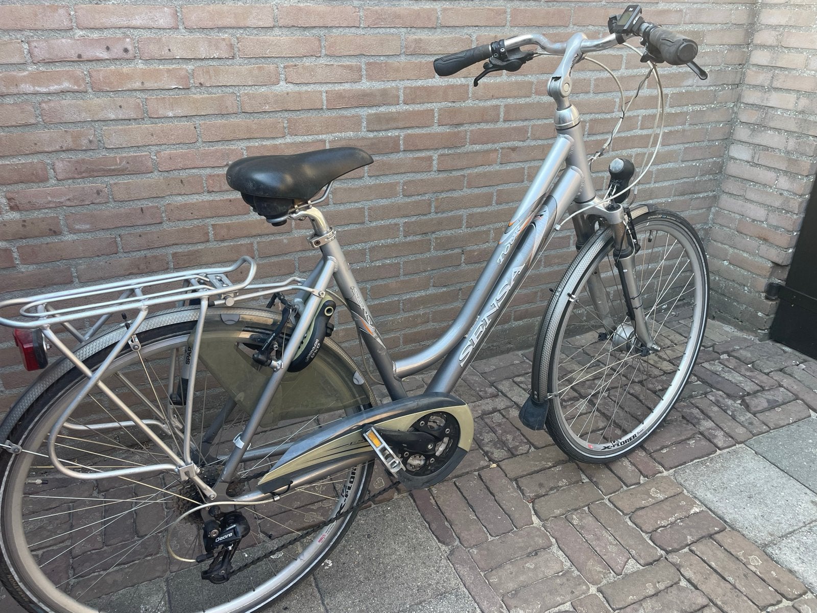 Sensa Tour Damesfiets - Gebruikt, Overige merken, 28 inch, Gebruikt, Velgrem