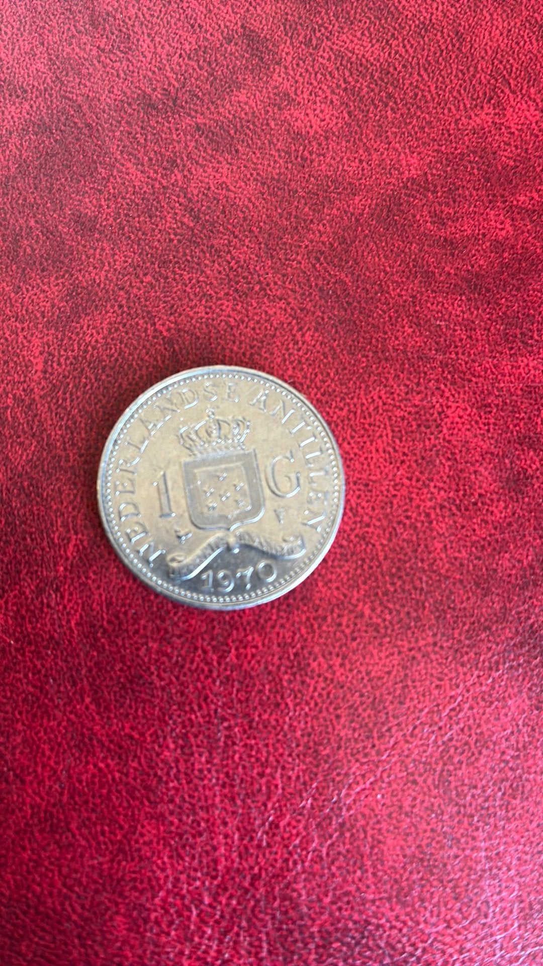 Nederlandse Antillen 1 gulden 1970, Postzegels en Munten, Ophalen of Verzenden, Koningin Juliana