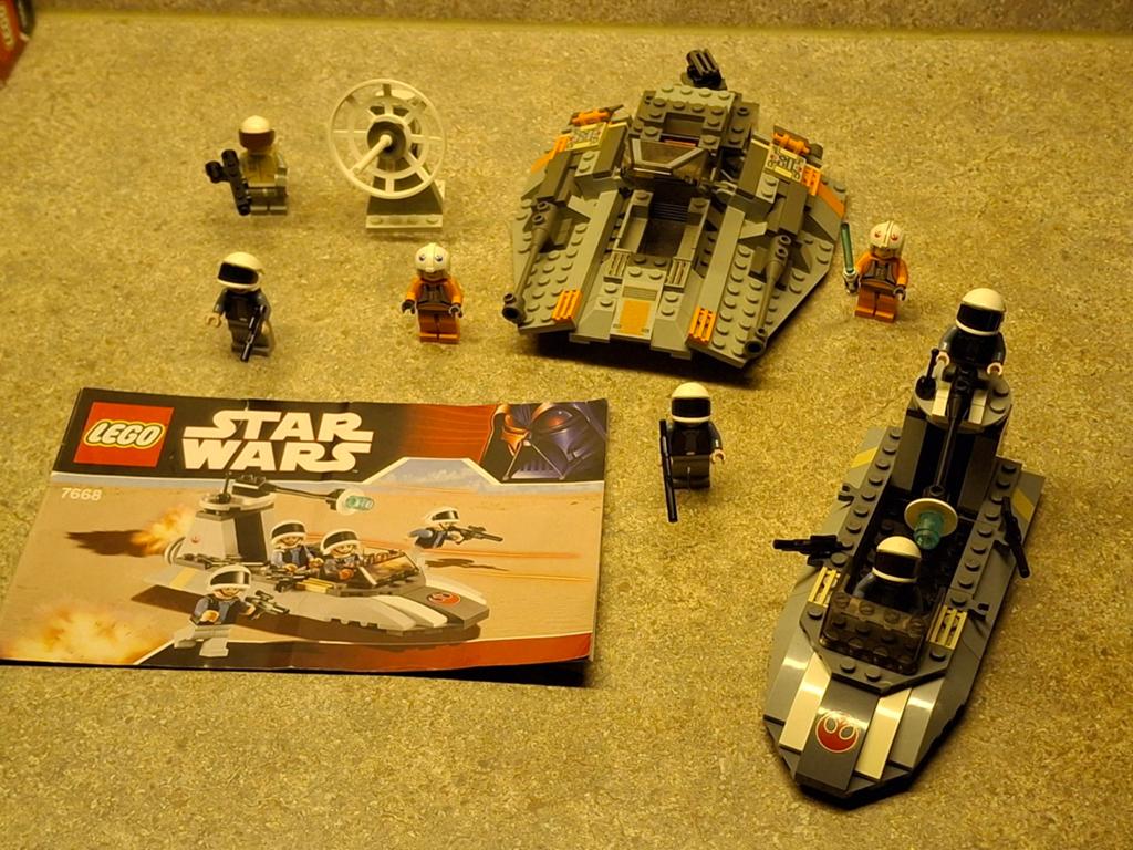 Lego Star Wars 7130 en 7668 helemaal compleet, Kinderen en Baby's, Speelgoed | Duplo en Lego, Ophalen of Verzenden, Gebruikt