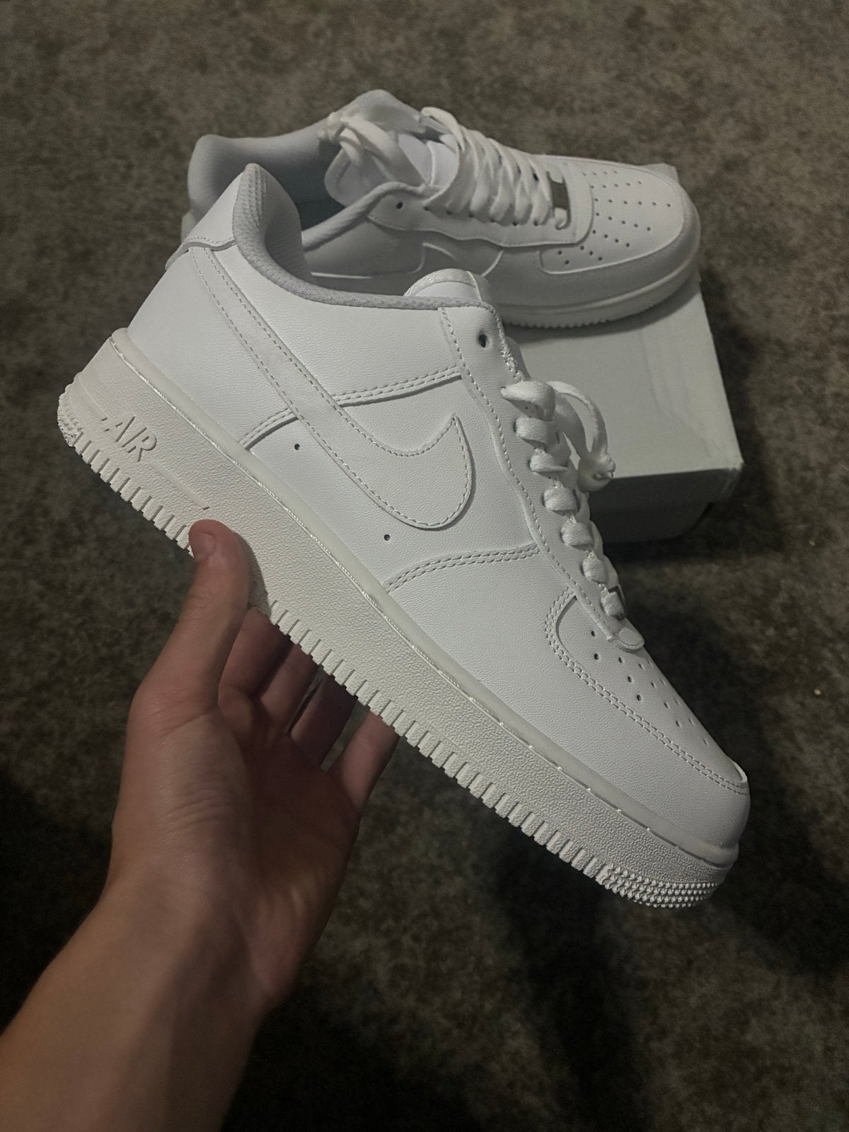 Nieuwe Nike Air Force 1 '07 - Maat 43, Ophalen of Verzenden, Nieuw, Wit, Sneakers of Gympen