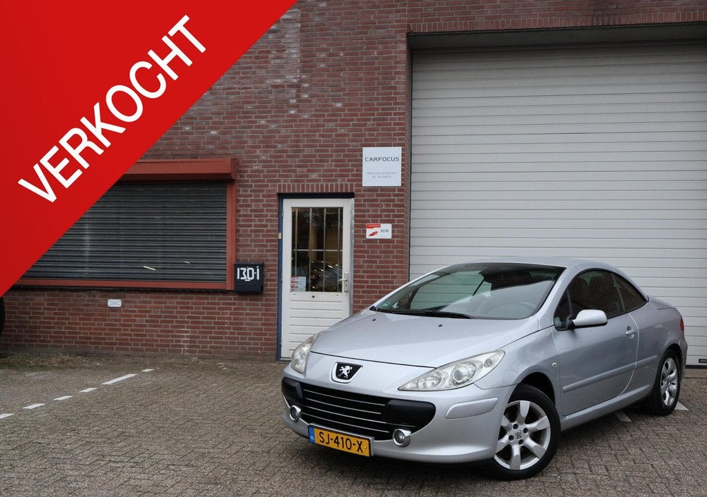 Peugeot 307 CC 2.0-16V APK Leder, Auto's, Peugeot, Voorwielaandrijving, Stof, Gebruikt, 4 cilinders