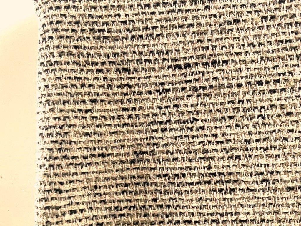 Kvadrat Savanna 2 122 beige creme grijs; restant meubelstof, Wol, 120 cm of meer, Beige, Nieuw
