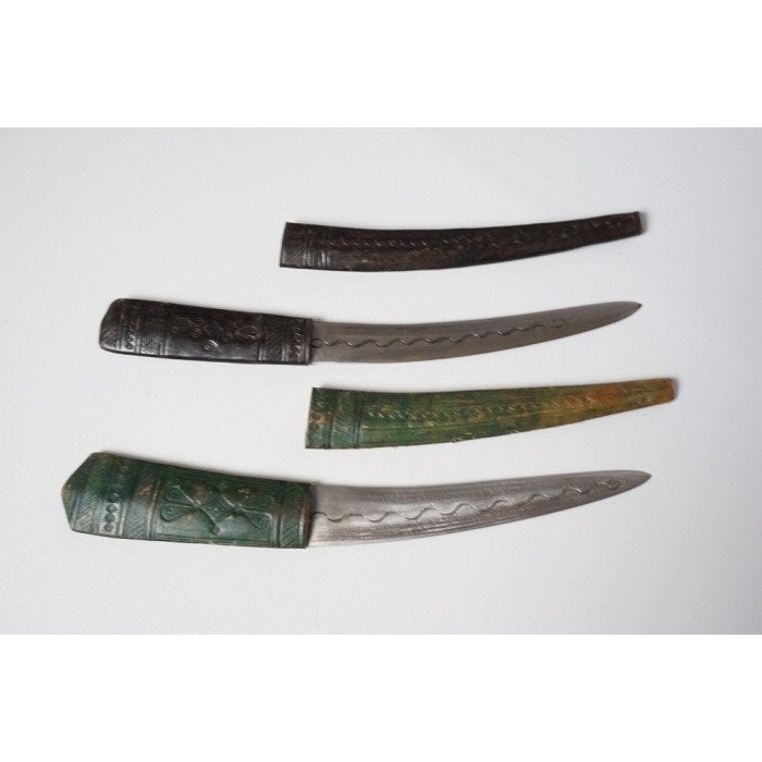 # 2 x sierdolk, Ophalen of Verzenden, Overige soorten, Overige gebieden, Mes of Dolk
