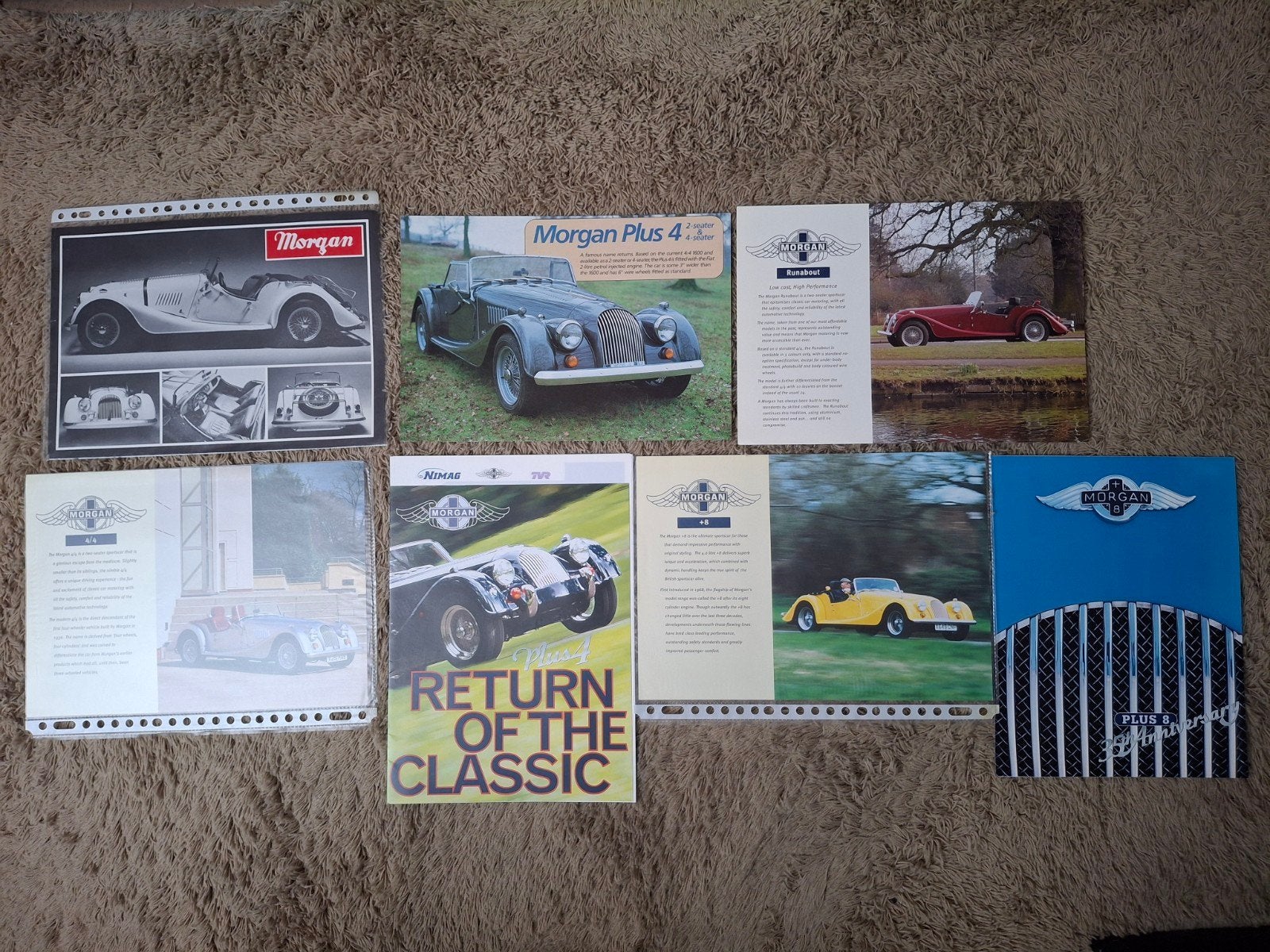 Uitgebreid lot autofolders Morgan, Verzenden, Gelezen, Overige merken