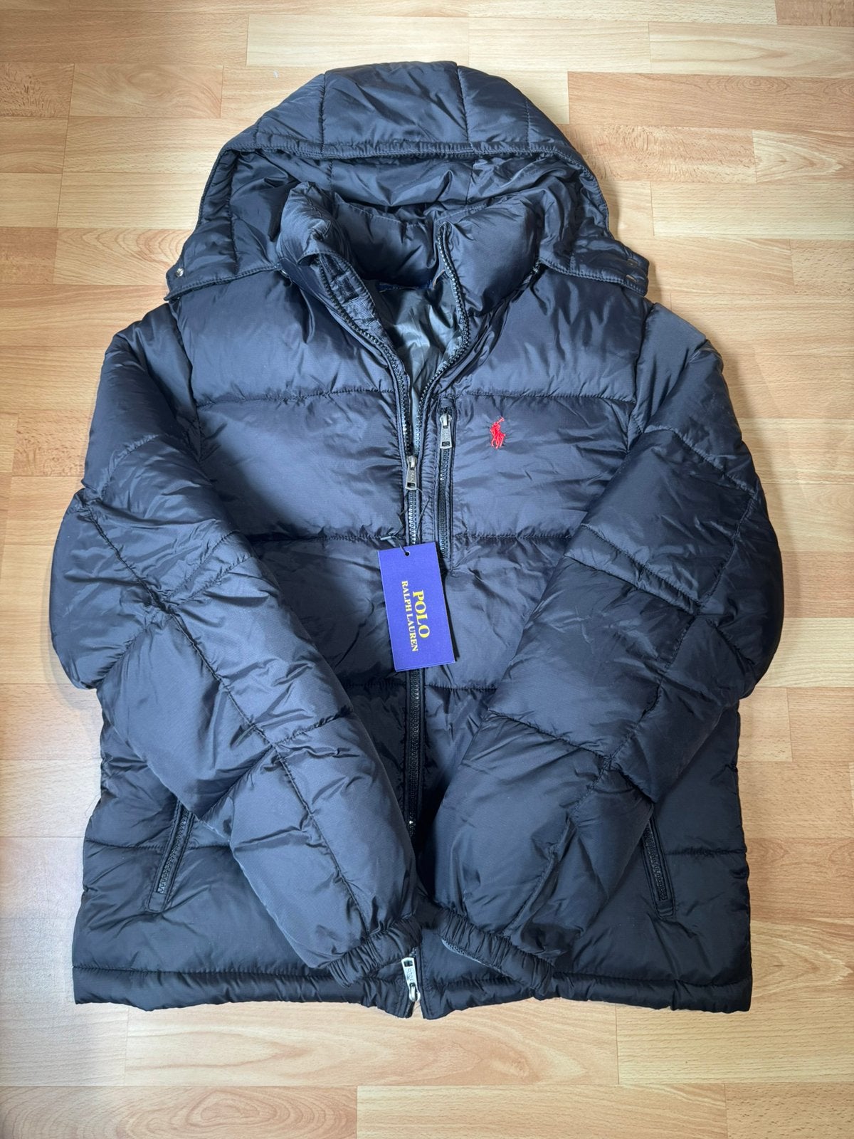 Ralph Lauren winter jas, Kleding | Heren, Verzenden, Nieuw, Maat 48/50 (M), Zwart
