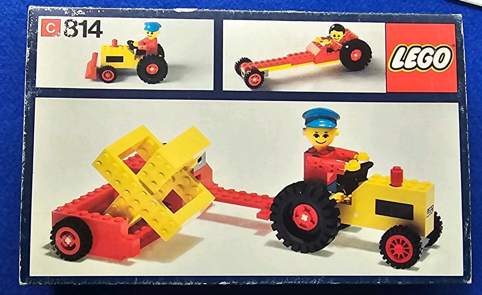 Lego 814 Gear farm set, collectors item, Inclusief instructies, Overige thema's, Lego, Ophalen of Verzenden