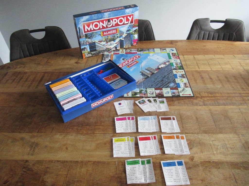 Monopoly spel van de stad ALMERE, Ophalen of Verzenden, Nieuw