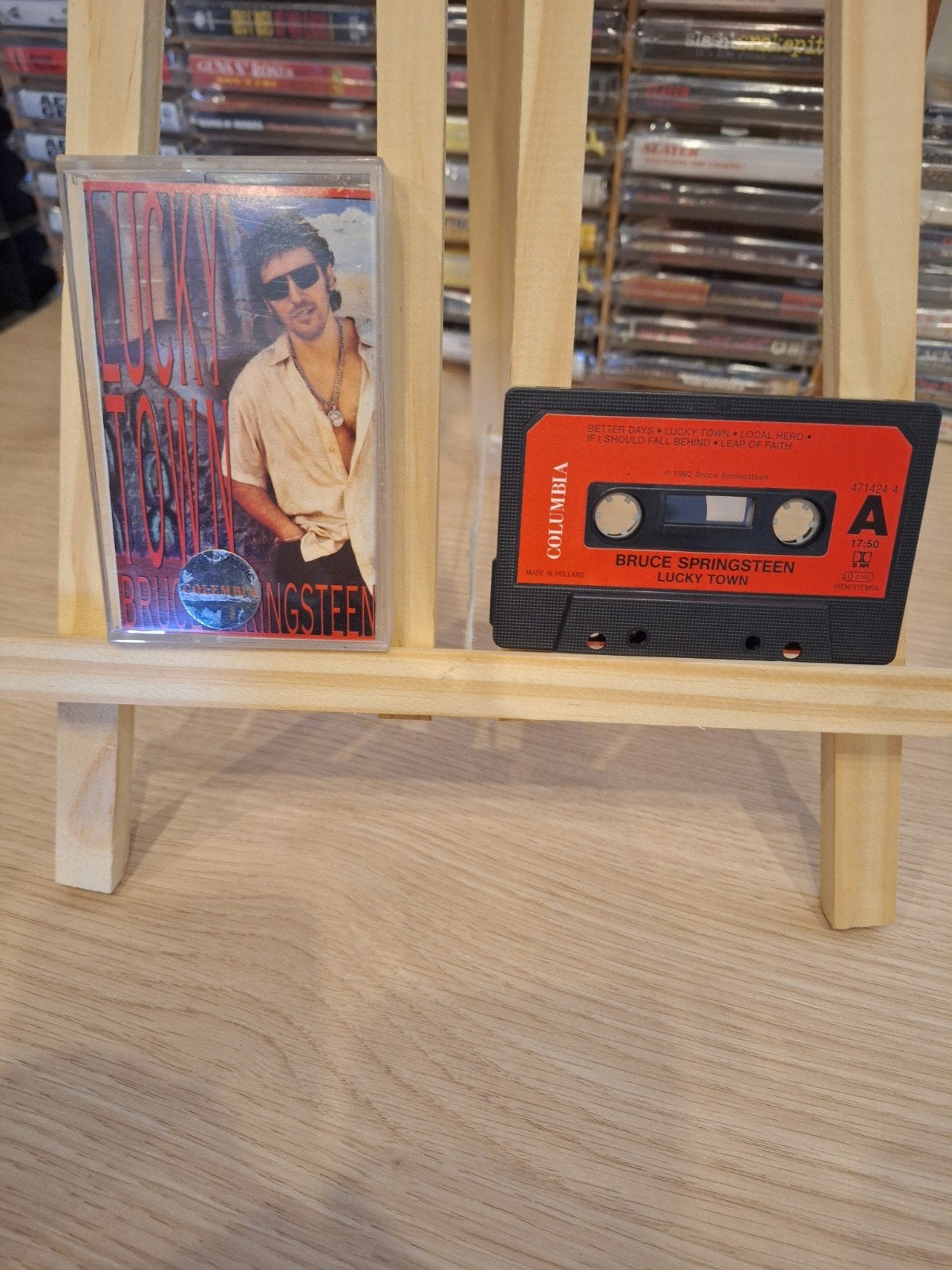 Bruce Springsteen - Lucky Town (Cassette), Gebruikt, 1 bandje, Ophalen of Verzenden, Origineel
